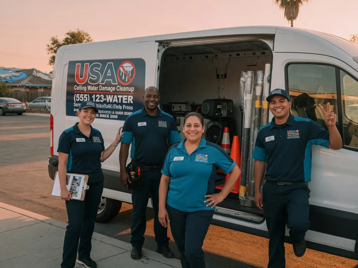 Ceiling Water Damage Restoration company in Guffey, CO